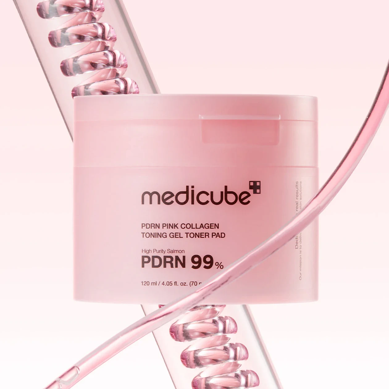 MEDICUBE PDRN Pink Collagen Toning Gel Toner Pad (70ea)