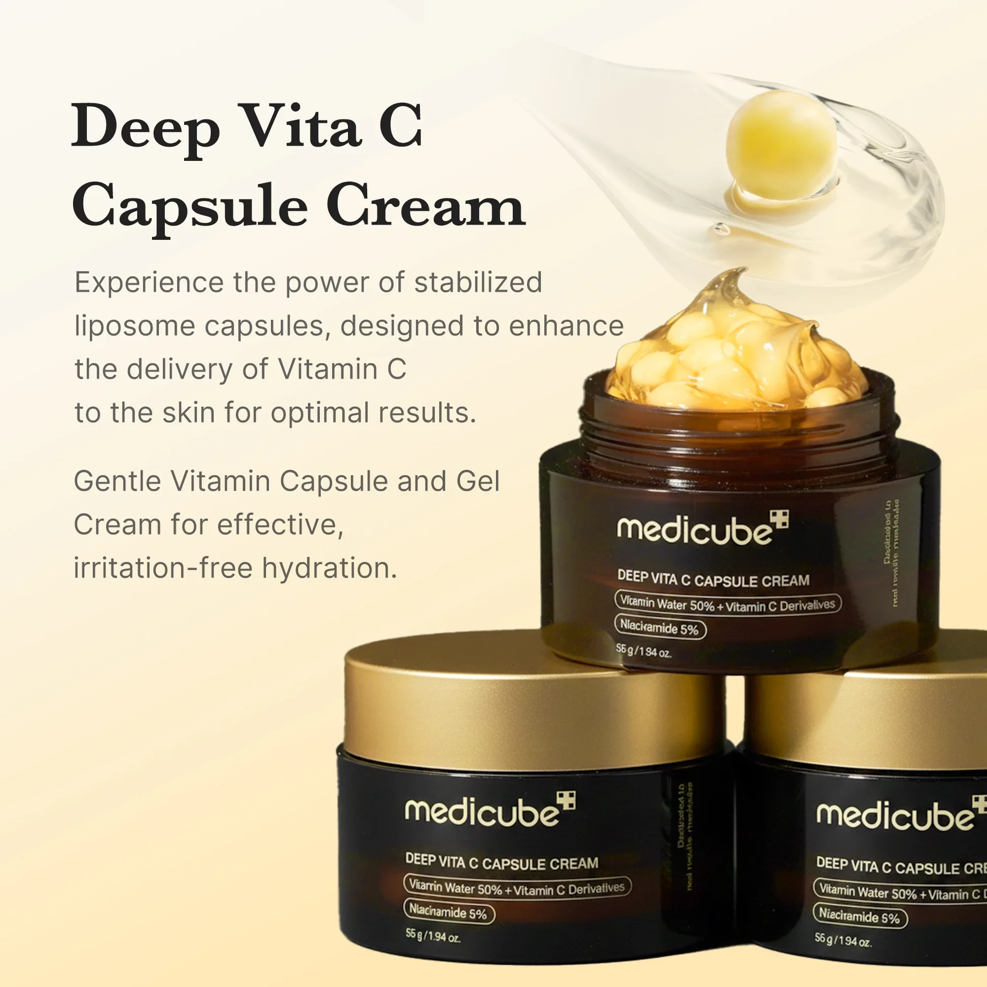 MEDICUBE	Deep Vita C Capsule Cream - 55g 