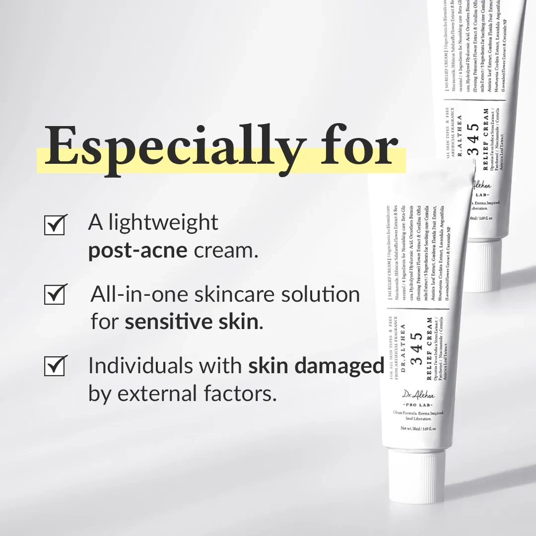 DR.Althea  345 Relief Cream - 50ml (New Formula)