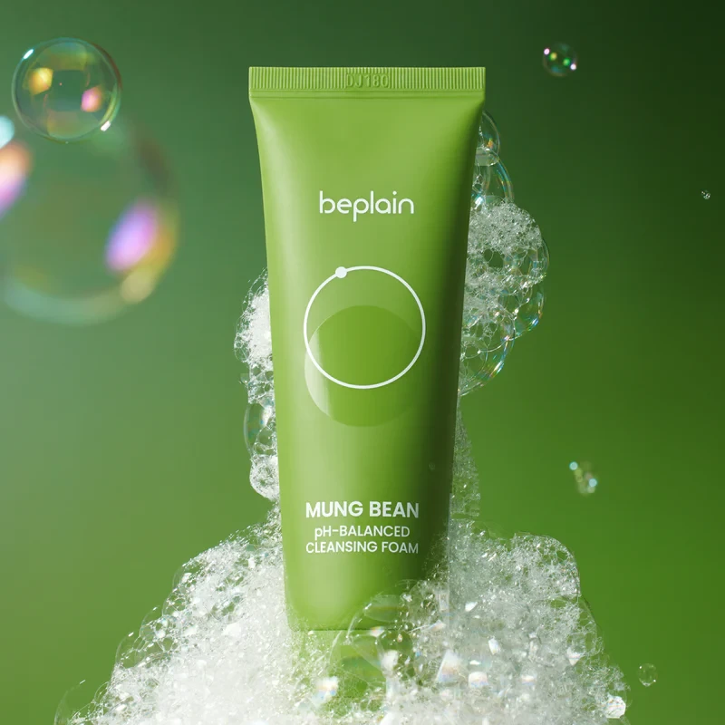 BEPLAIN  Mung Bean pH-Balanced Cleansing Foam - 80ml