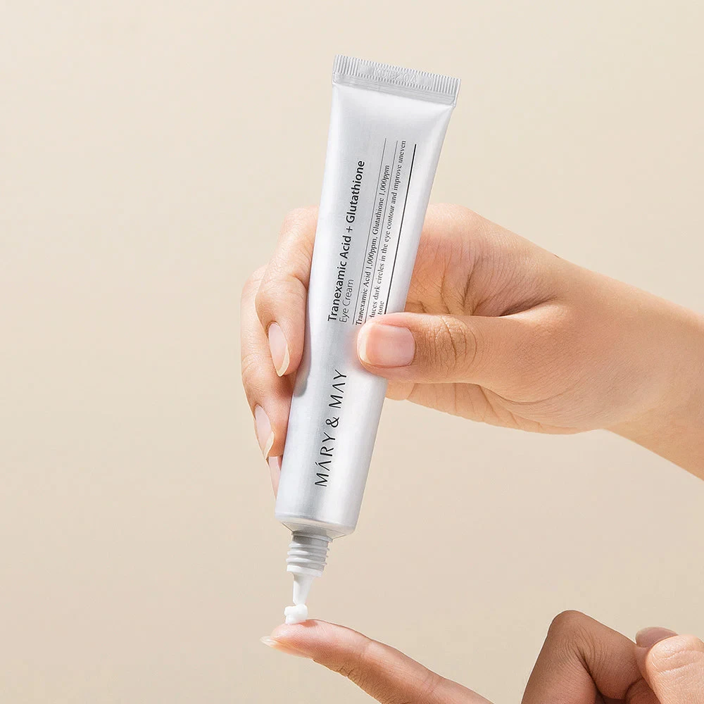 MARY & MAY Tranexamic Acid+Glutathione Eye Cream - 12g