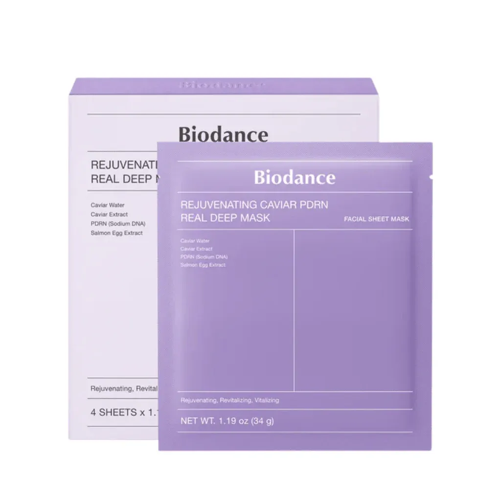 BIODANCE  Rejuvenating Caviar PDRN Real Deep Mask  (1ea)