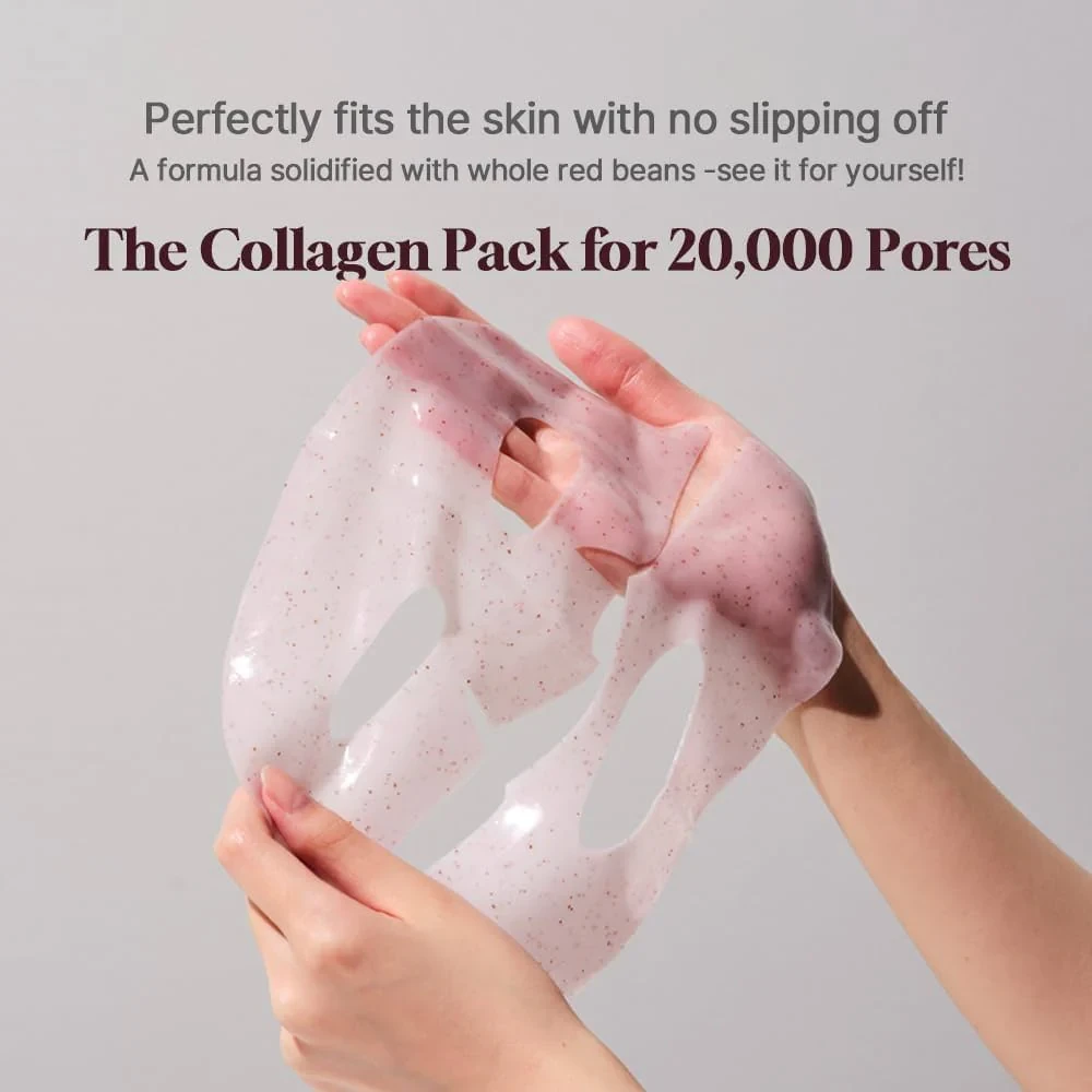 HEVEBLUE  Pot Pore Peptamin Hydro Collagen Mask Pack