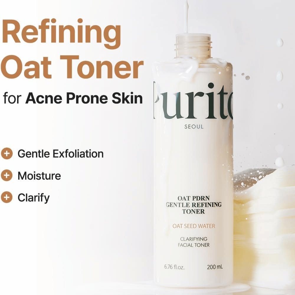 PURITO	Oat PDRN Gentle Refining Toner - 200ml
