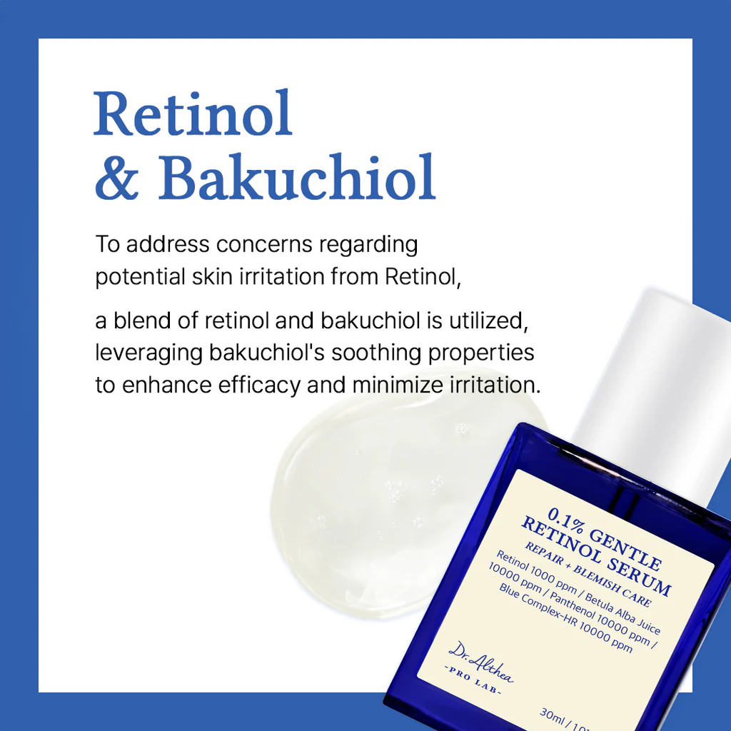 DR.Althea 0.1% Gentle Retinol Serum - 30ml