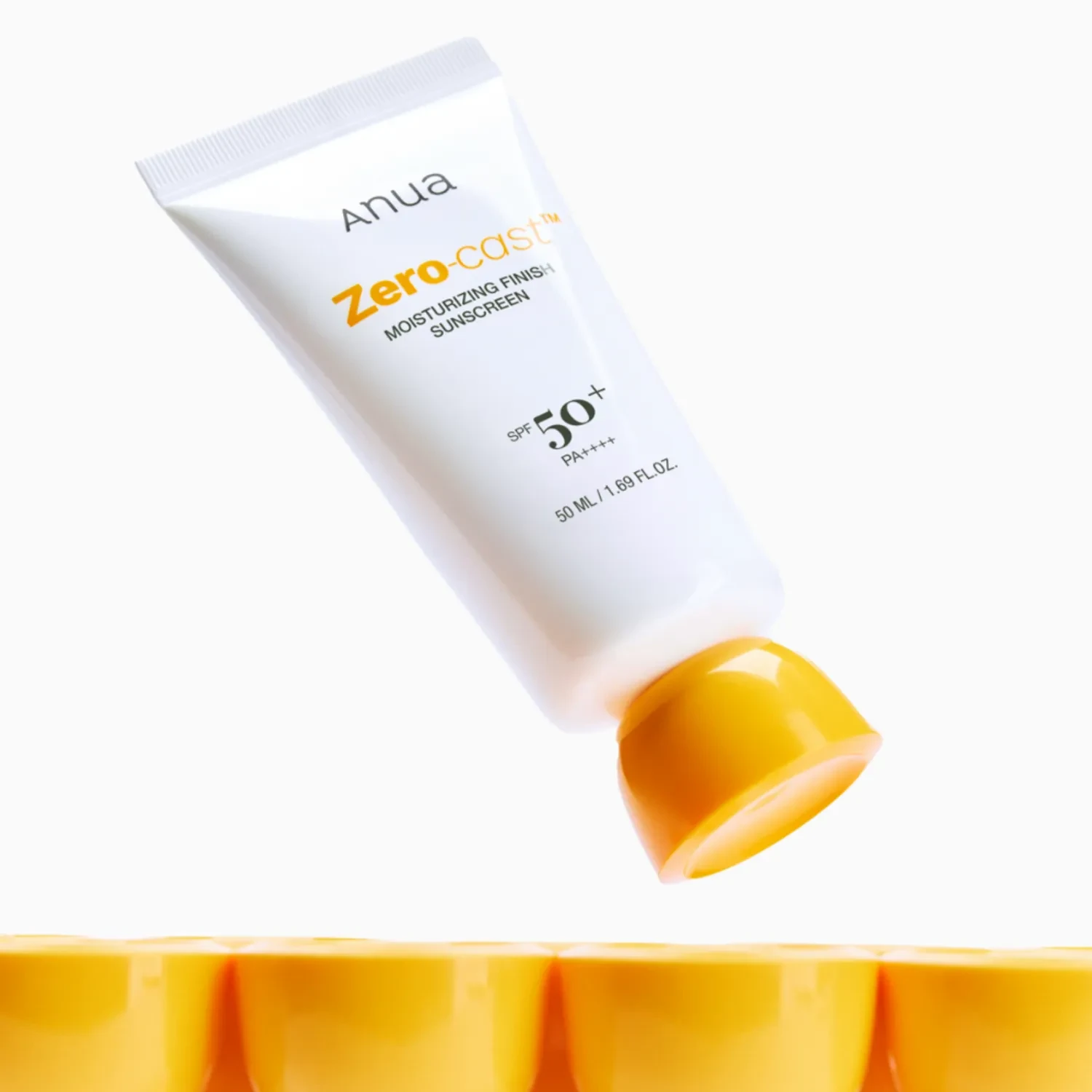 ANUA Zero-Cast Moisturizing Finish Sunscreen SPF 50 - 50ml