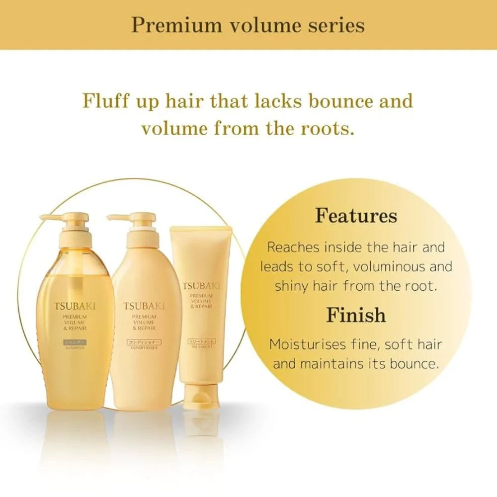 TSUBAKI Premium Volume & Repair Conditioner - 450ml
