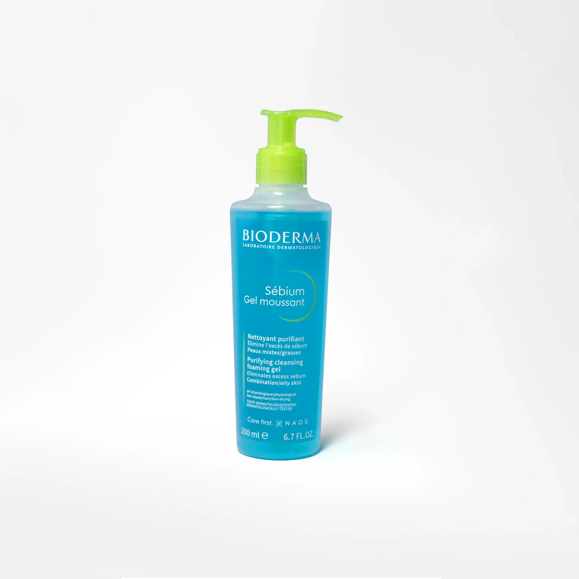 Bioderma Sébium Gel Moussant Purifying Cleansing Foaming Gel for Combination & Oily Skin 200ml