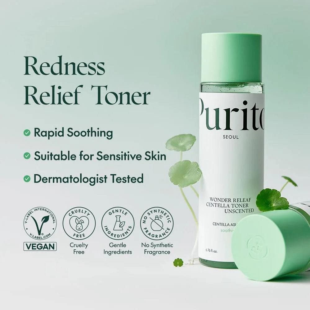 PURITO	Wonder Relief Centella Toner Unscented - 30ml