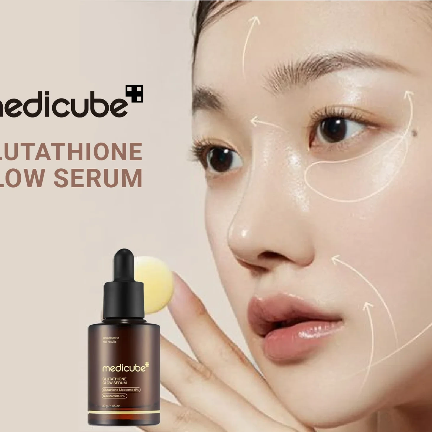MEDICUBE Glutathione Glow Serum - 30ml