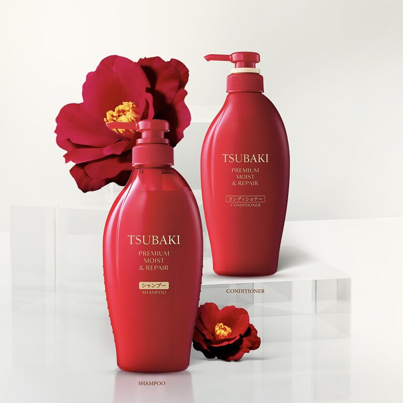 TSUBAKI Premium Moist & Repair Shampoo - 450ml